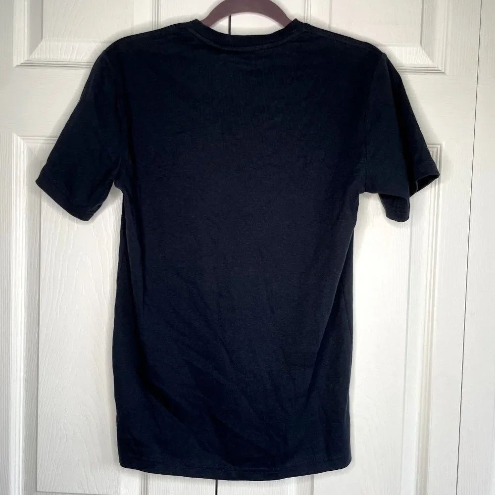 Everlane Uniform Navy Blue Premium-Weight Relaxed Crew Shirt Mens Size X-Small - Picture 7 of 7